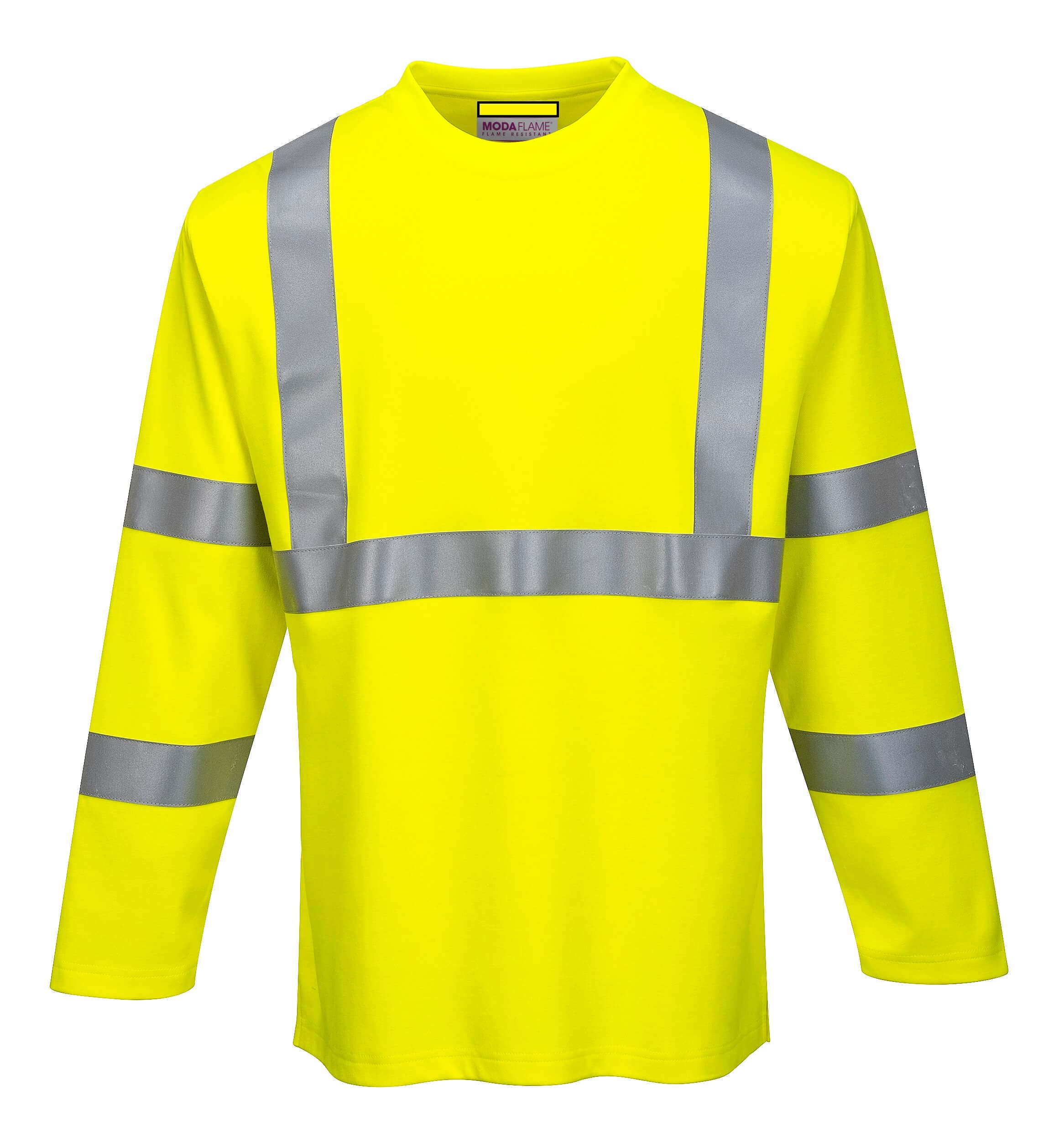 High Visibility Flame Resistant Long Sleeve T Shirt, PFR96