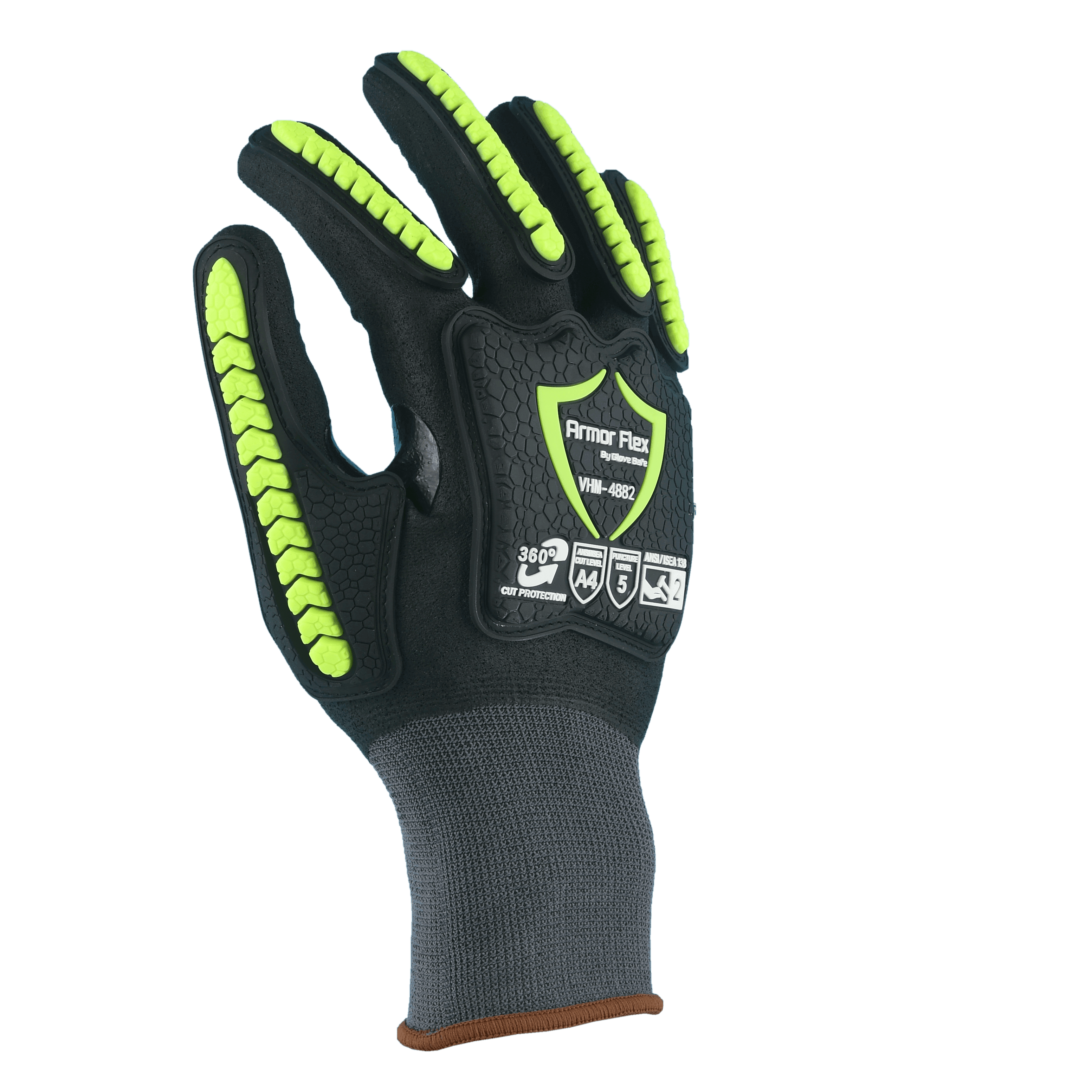 18 Gauge HPPE A4 Cut Resistant Glove — view 2