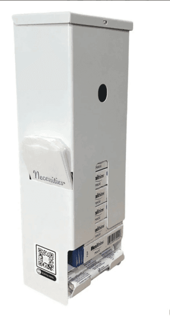 Tampon and Sanitary Napkin Dispenser — view 2