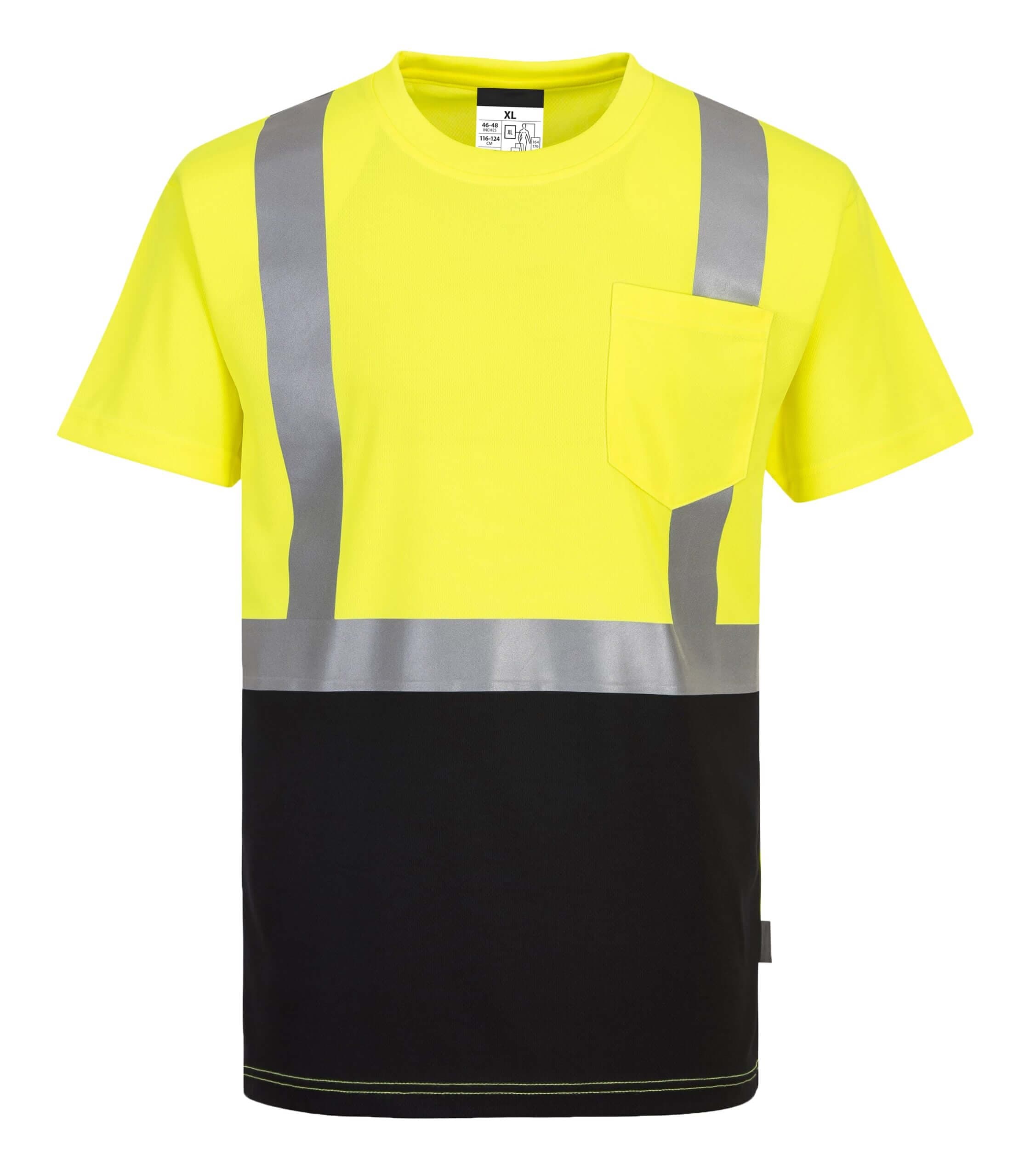 Portmore Two-Tone Short Sleeve T Shirt, PS358