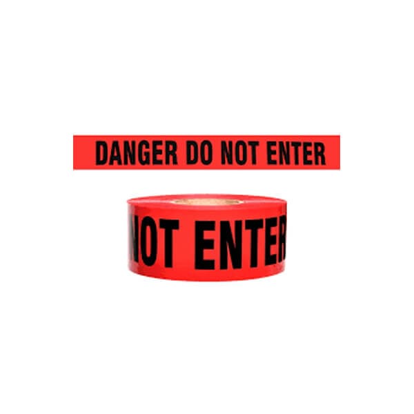 Danger Do Not Enter Barricade Tape — view 1