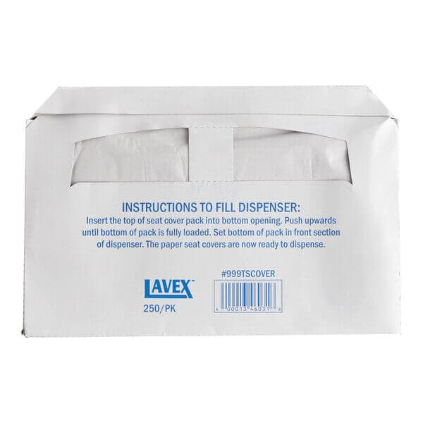 LX Half Fold Paper Toilet Seat Cover - 5000/Case — view 2