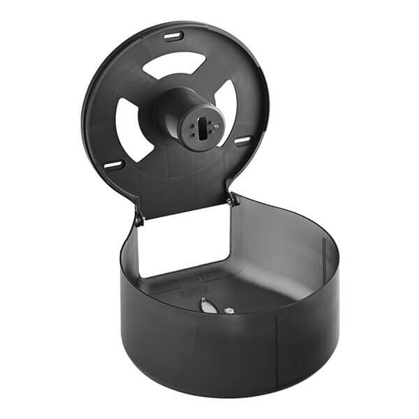 LX Black 9" Single Roll Jumbo Toilet Tissue Dispenser — view 4