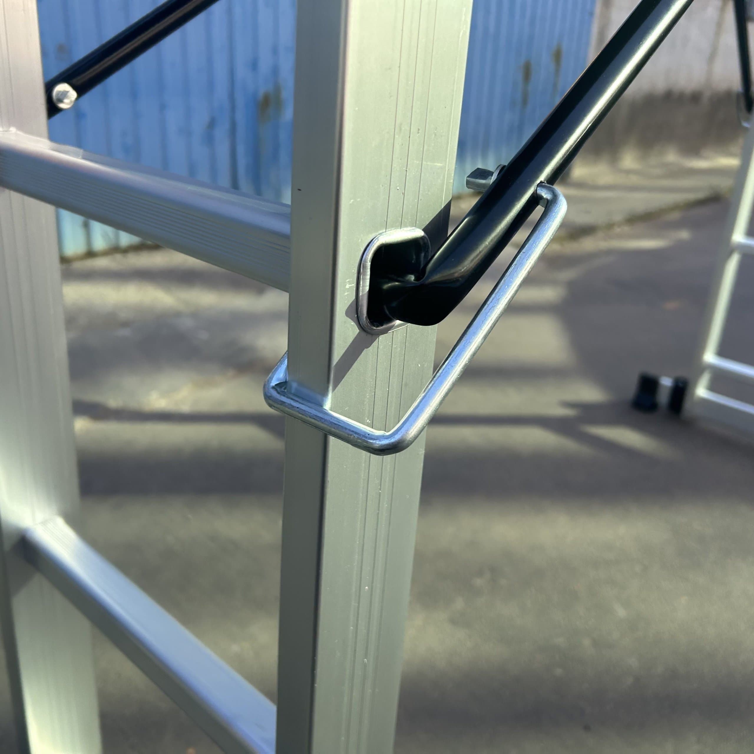Multipurpose Aluminum Scaffold Ladder – 4-in-1 Design with Platform — view 7