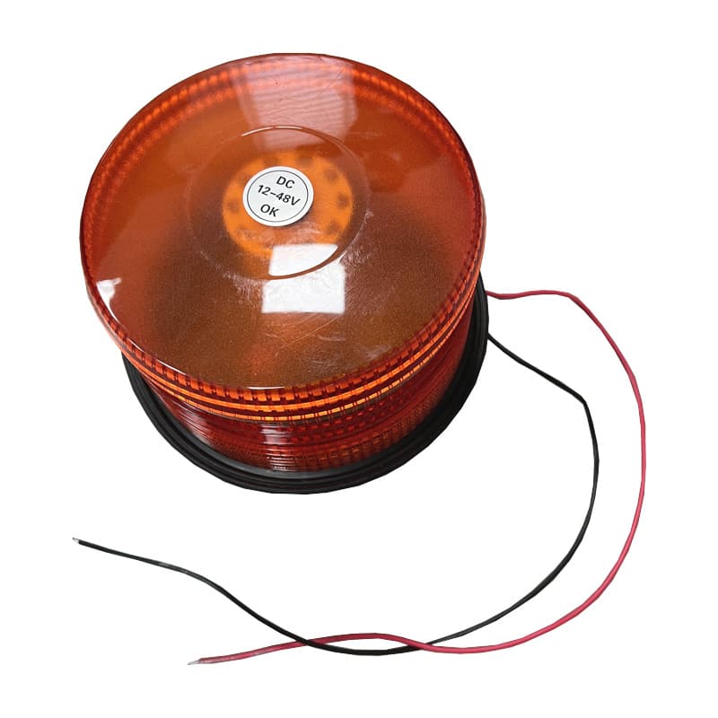 Magnetic LED Beacon Warning Light w/ Cigarette Lighter Plug — view 2