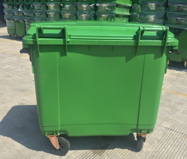 Wheelie Garbage Bin, 1100L — view 2