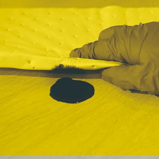 Chemical Absorbent Pads, Yellow