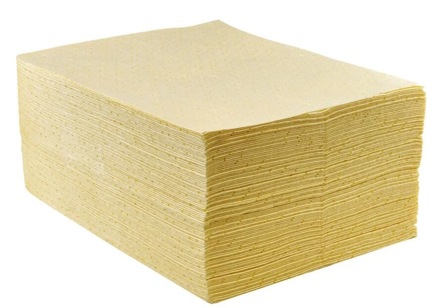 Chemical Absorbent Pads, Yellow — view 3