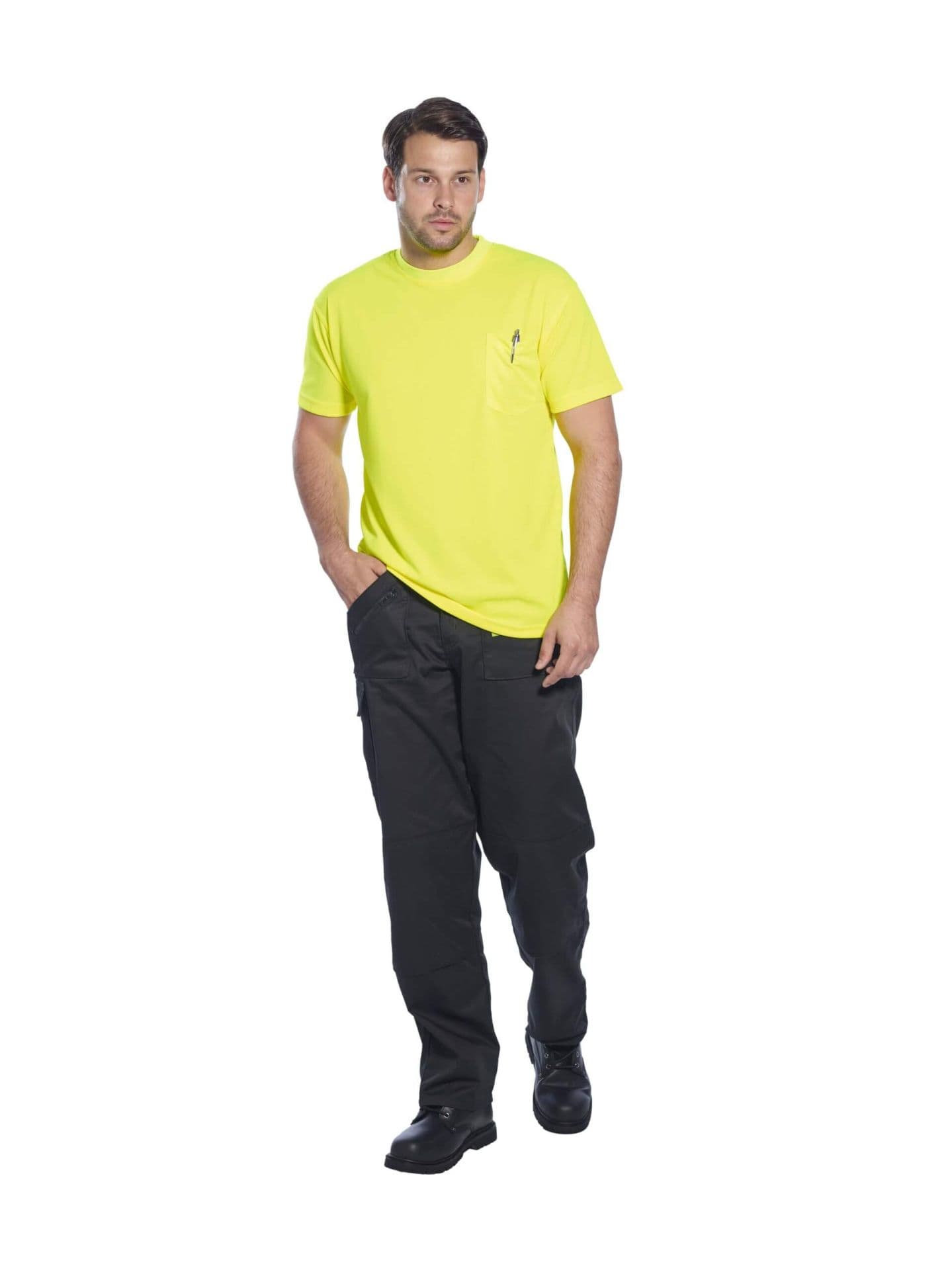 Non ANSI Hi-Vis Pocket T-Shirt