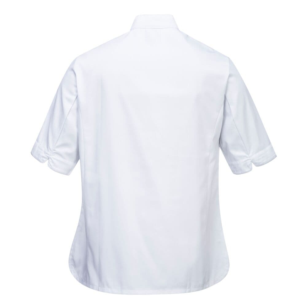 C737 - Rachel Women's Chefs Jacket S/S — view 4