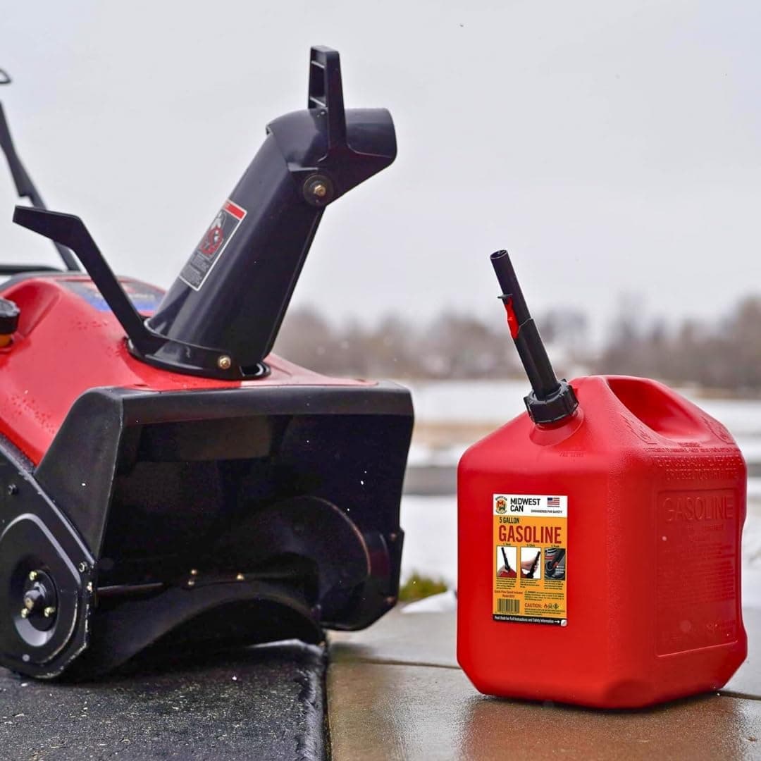 5 Gallon Safety Gas Can with FlameShield® Protection – CARB & EPA Compliant Fuel Container — view 5