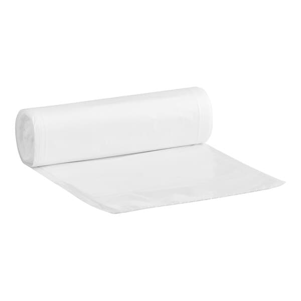 LX Li'l Herc 33 Gallon 1.2 Mil 33" x 39" Low-Density Medium-Duty Clear Can Liner / Trash Bag - 100/Case — view 2