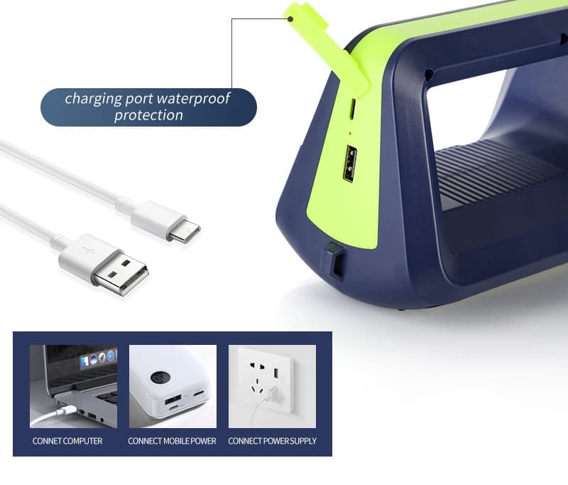 Multifunctional Waterproof LED Search Light — view 4