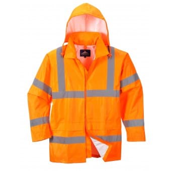 Hi Vis Rain Jacket, Class 3