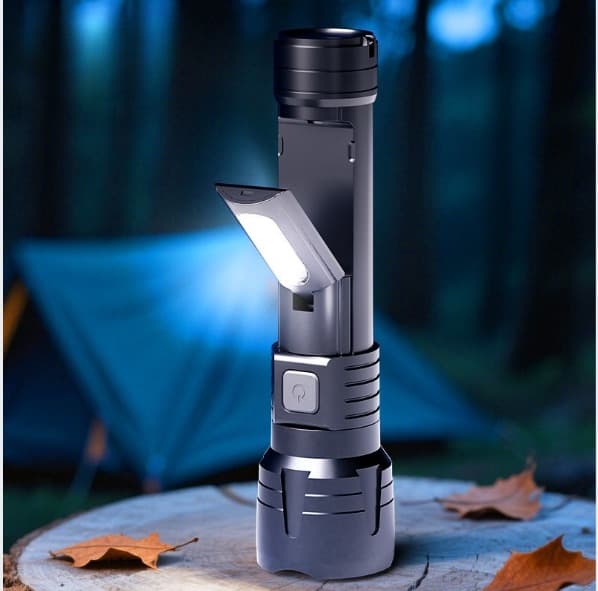 High Power Rechargeable LED Tactical Flashlight