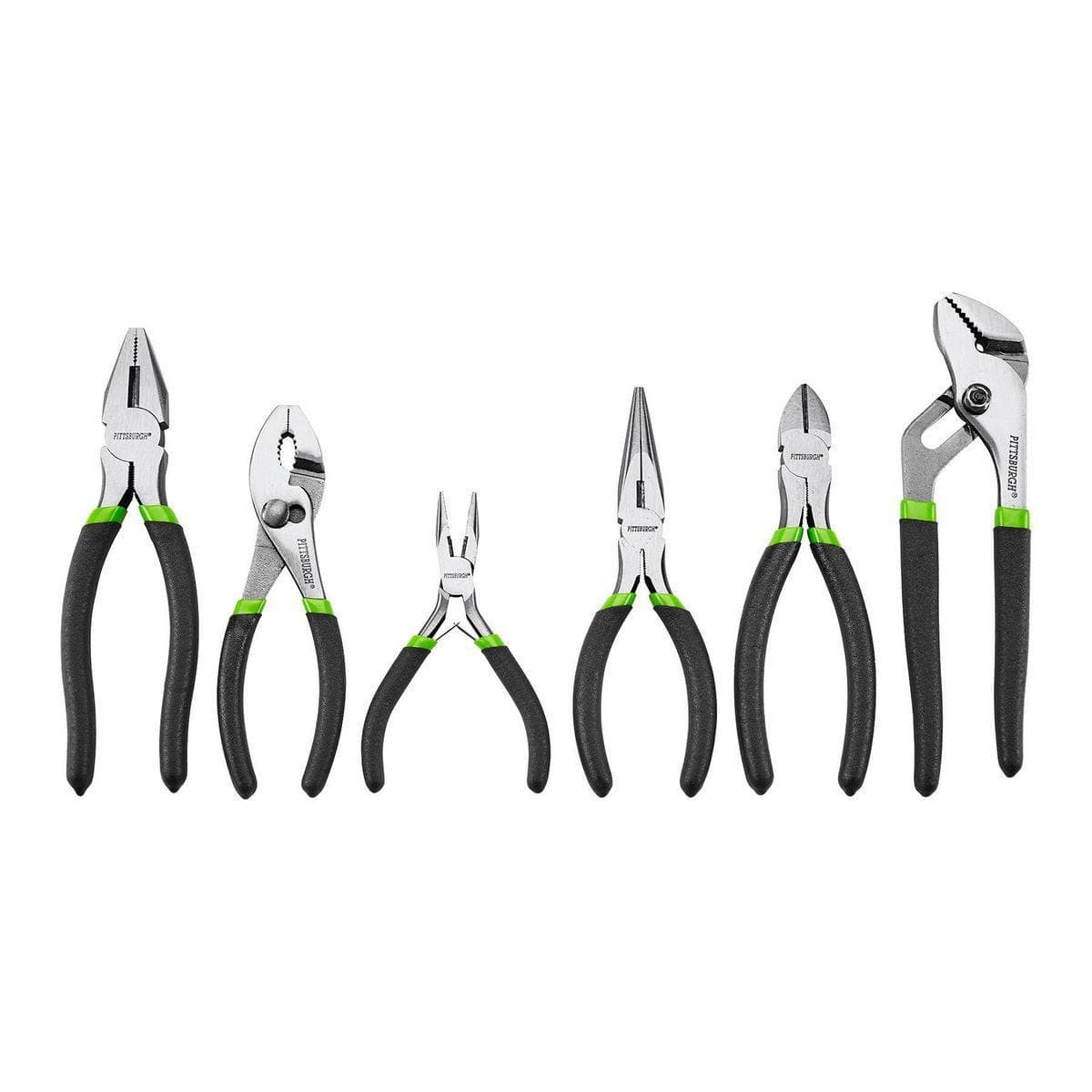 PITTSBURGH Pliers Set, 6-Piece