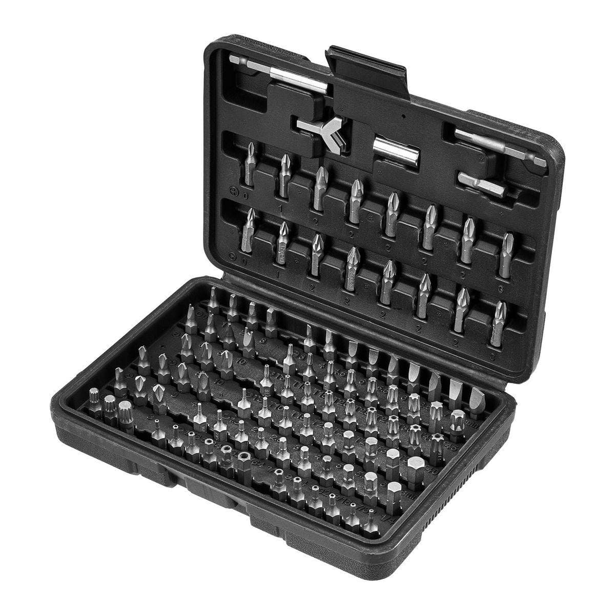 WARRIOR Security Bit Set with Case, 100-Piece