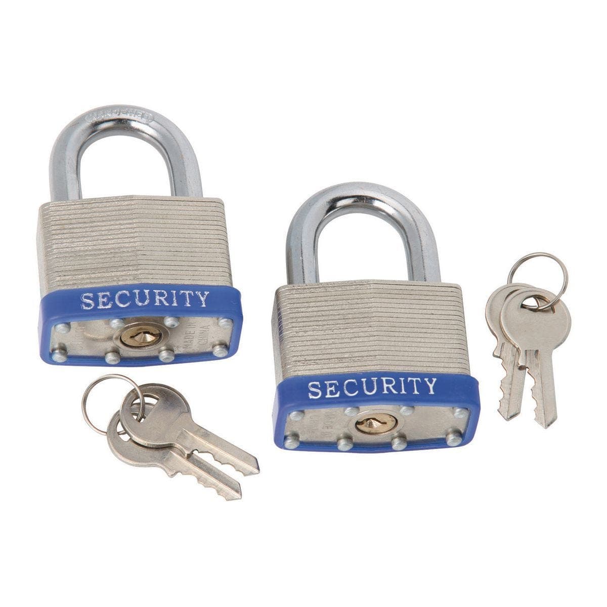 HFT 2 in. Keyed-Alike Padlocks, 2-Pack