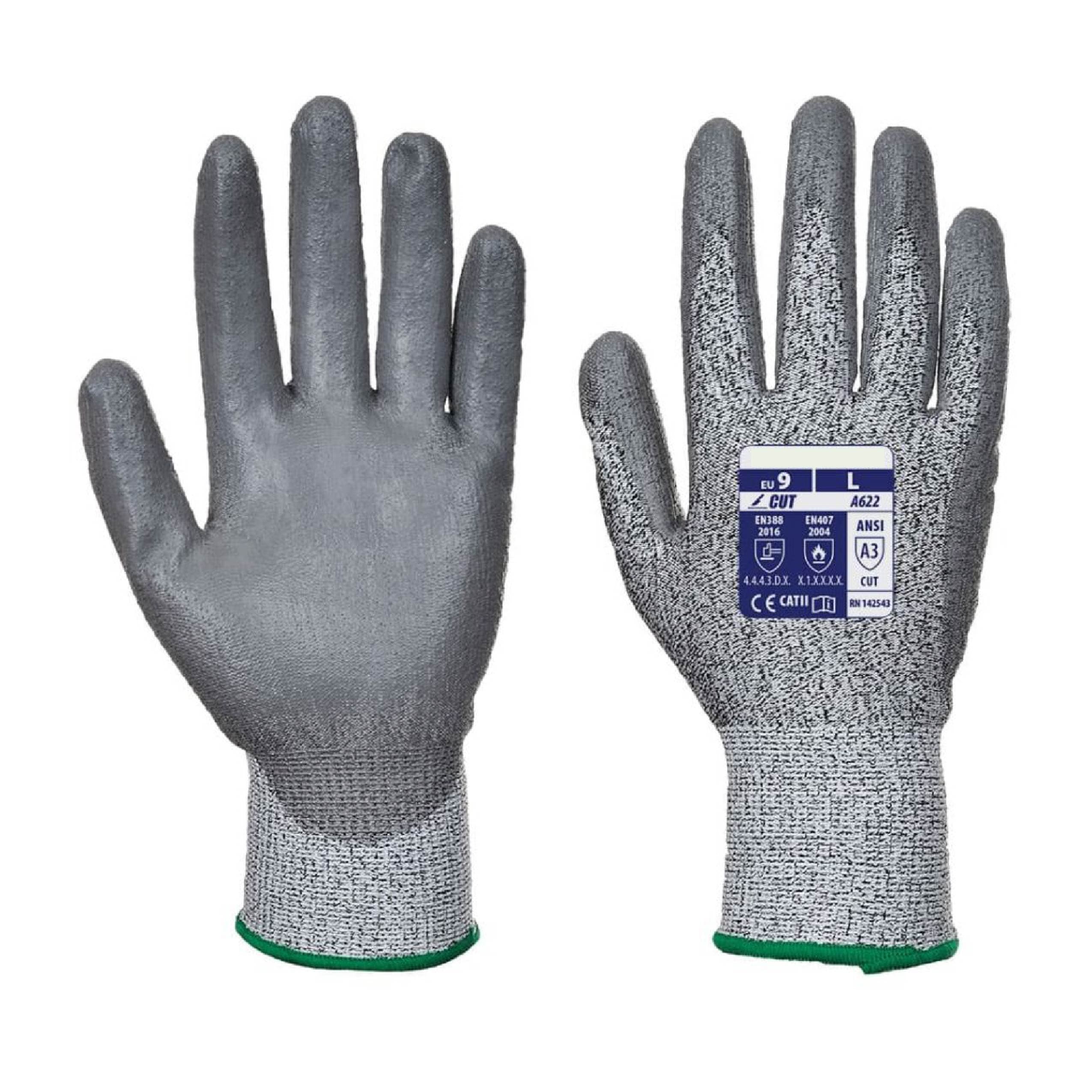 CUT LEVEL 3 PU PALM GLOVE, PA622