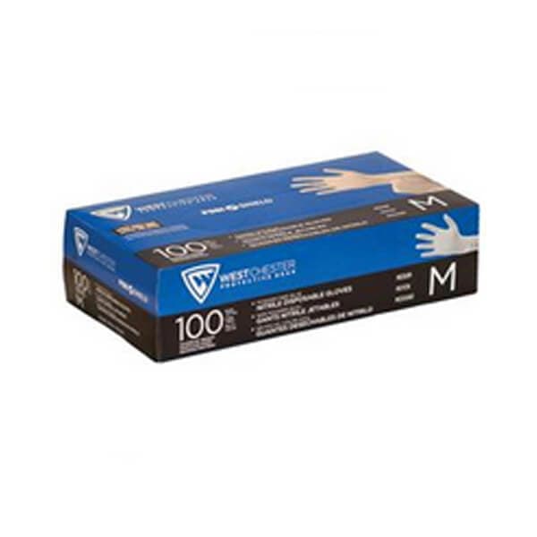 Blue Nitrile Disposable Gloves