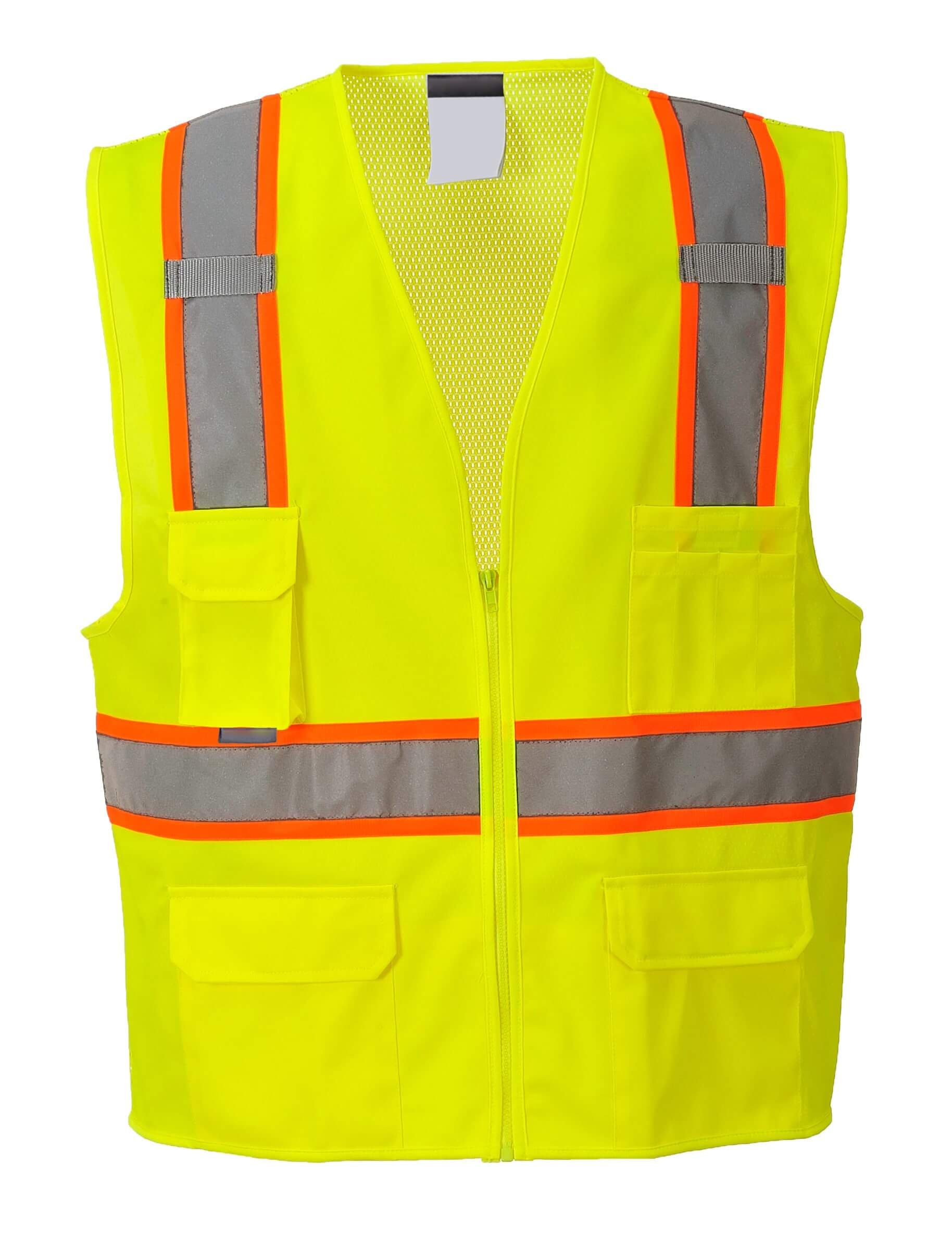 Linstead Contrast Hi-Vis Vest, PS372
