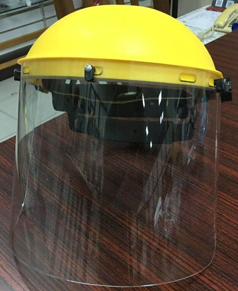 Face Shield with Brow Guard Carrier, PP96