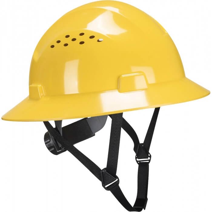 Full Brim Hard Hat, Vented