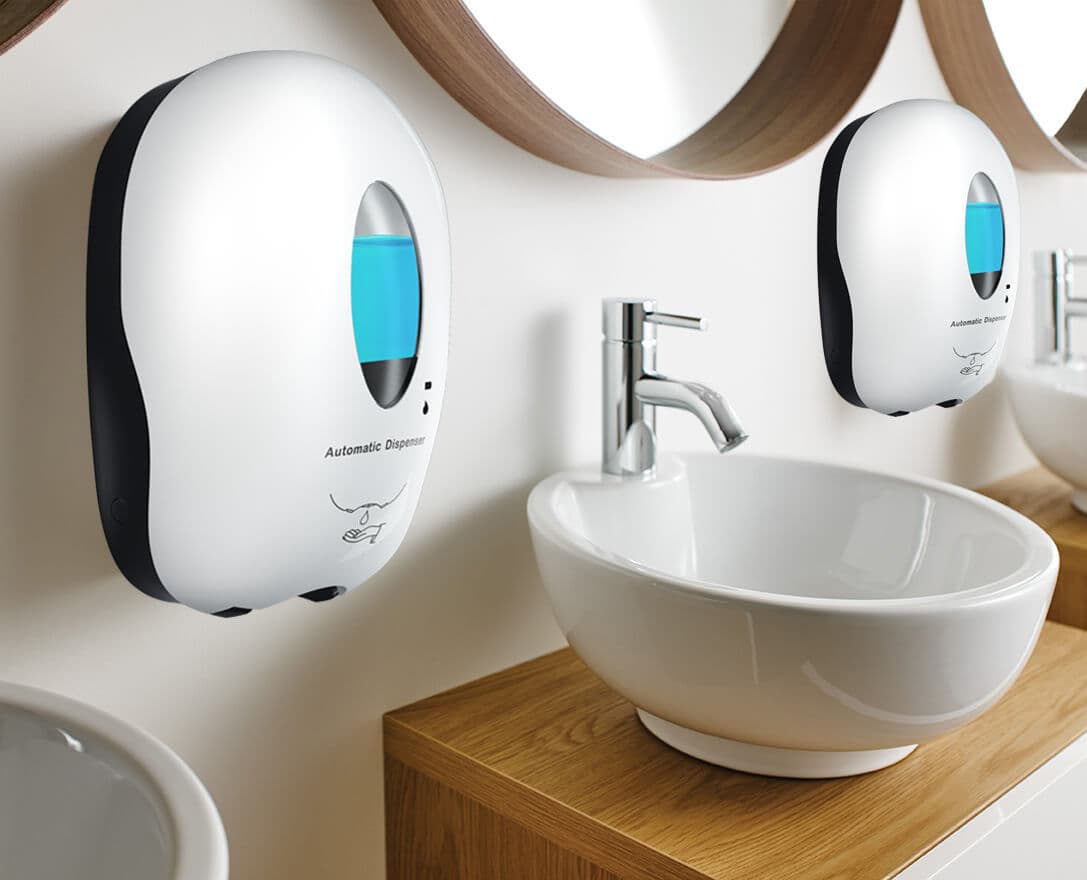 Wall Mounted Touchless Hand Sanitizer Dispenser, 1000ml