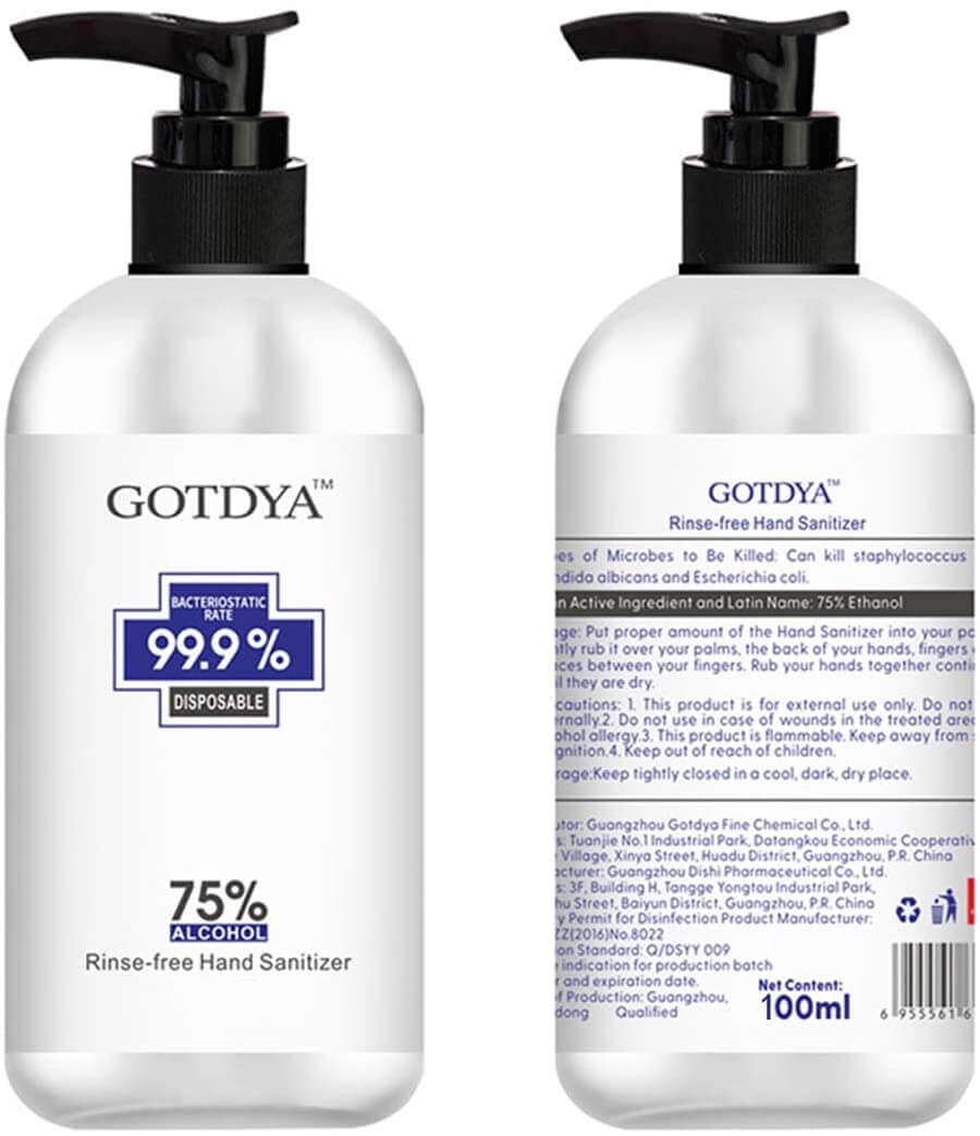 Gel Hand sanitizer