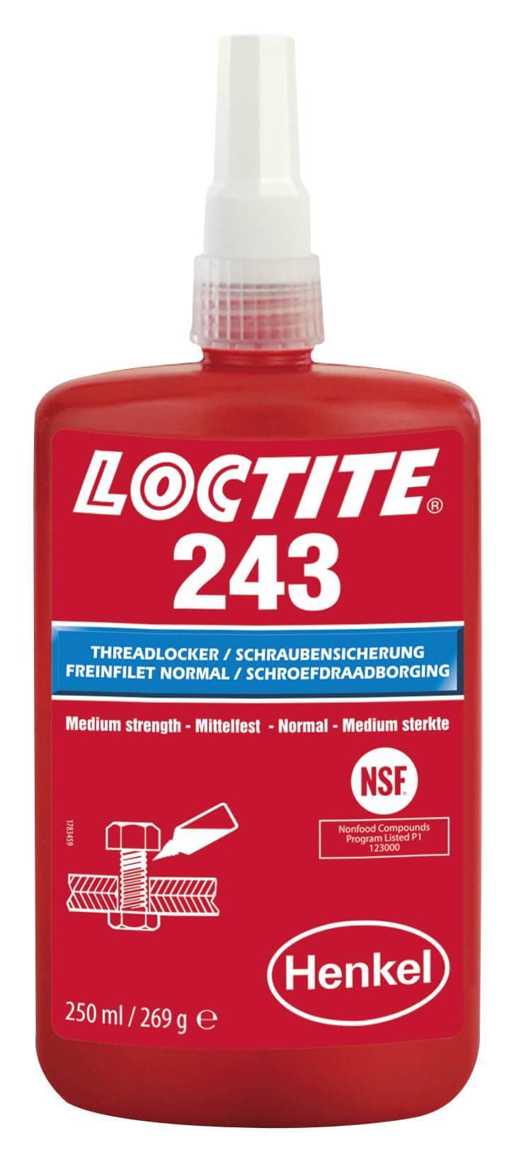 LOCTITE 243 Blue Threadlocker