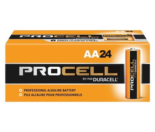 Procell Battery, Non-Rechargeable Alkaline, 1.5 V, AA