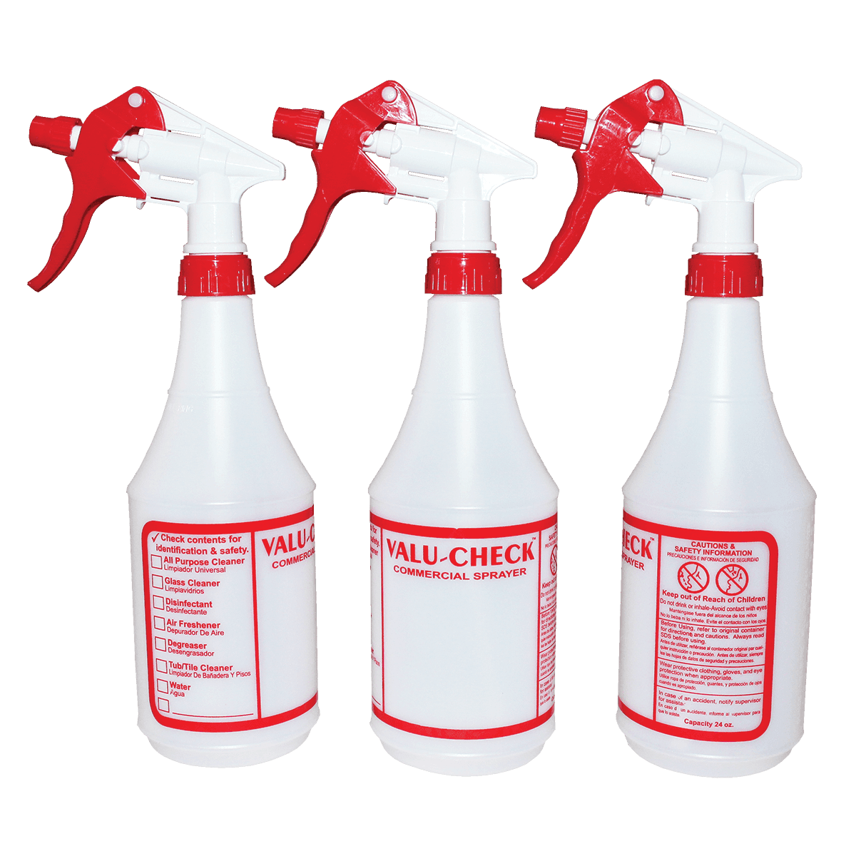 Valu-Check Trigger spray Bottles