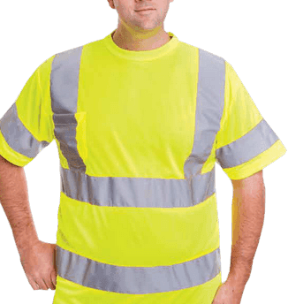 High Vis Cotton Comfort Short Sleeved T-Shirt, Class 3, TS183R