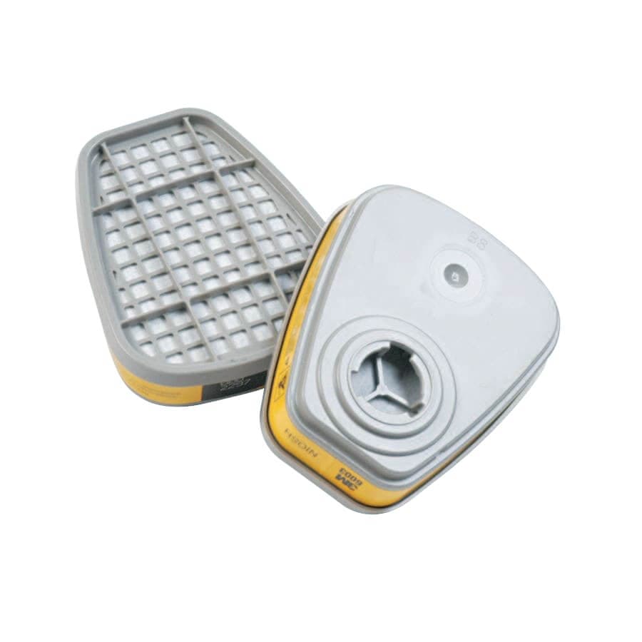 3M 6000 Series Vapor Cartridges,  Yellow