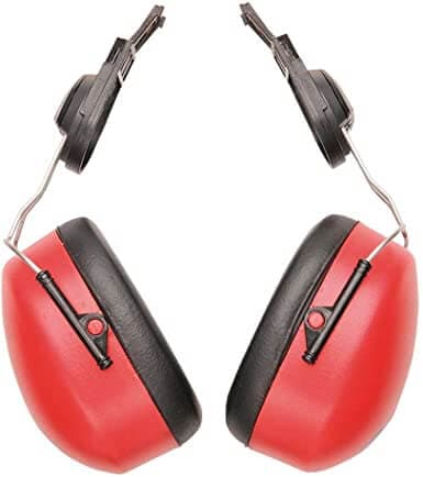 Endurance Clip-On Ear Protector - Red — view 2