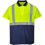 High Visibility Two-Tone Polo Shirt, PRS479 — view 2