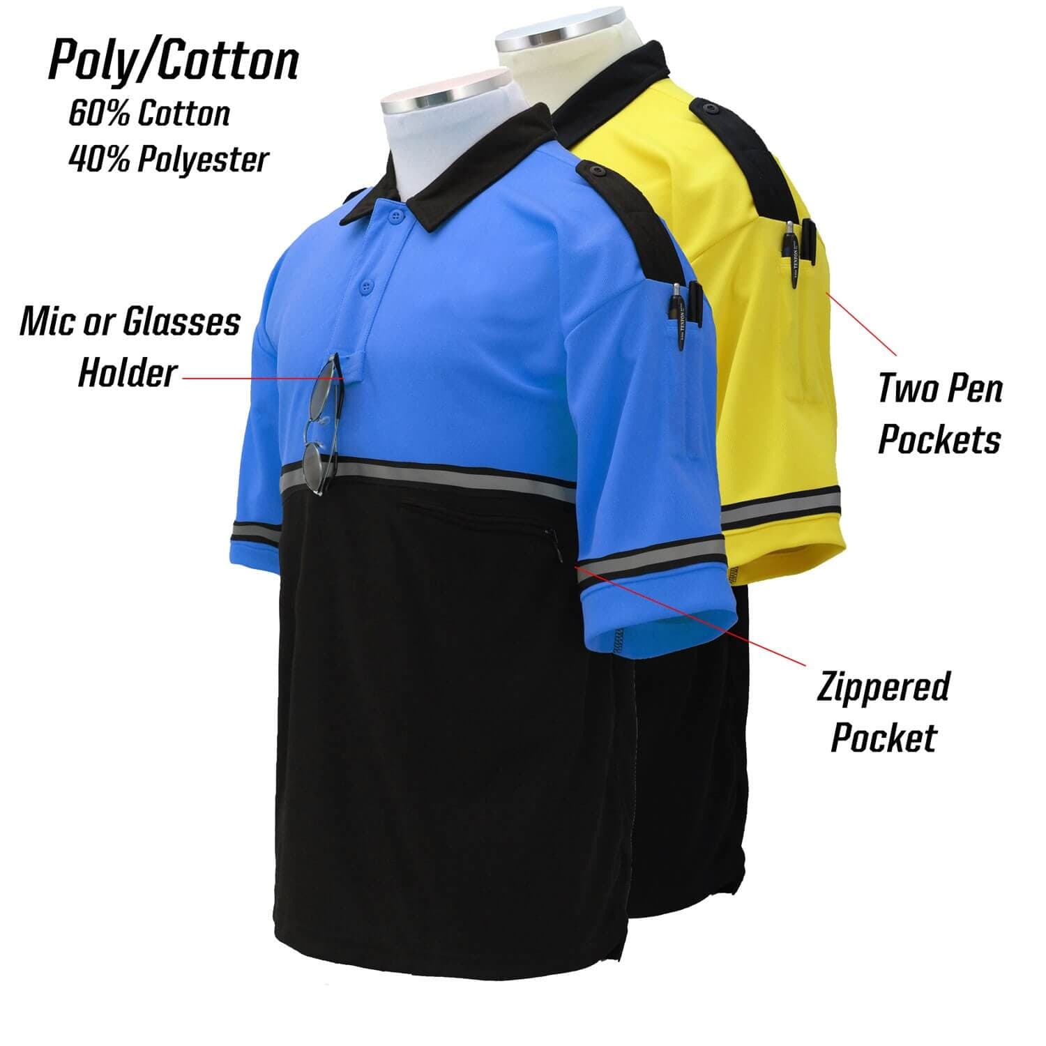 Two Tone Biker Patrol Polo Shirt, PBP510 — view 2