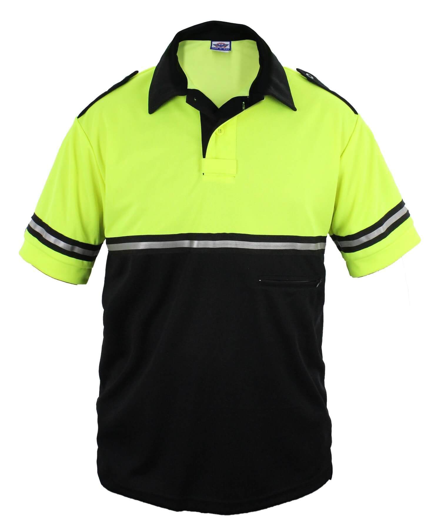 Two Tone Biker Patrol Polo Shirt, PBP510 — view 3