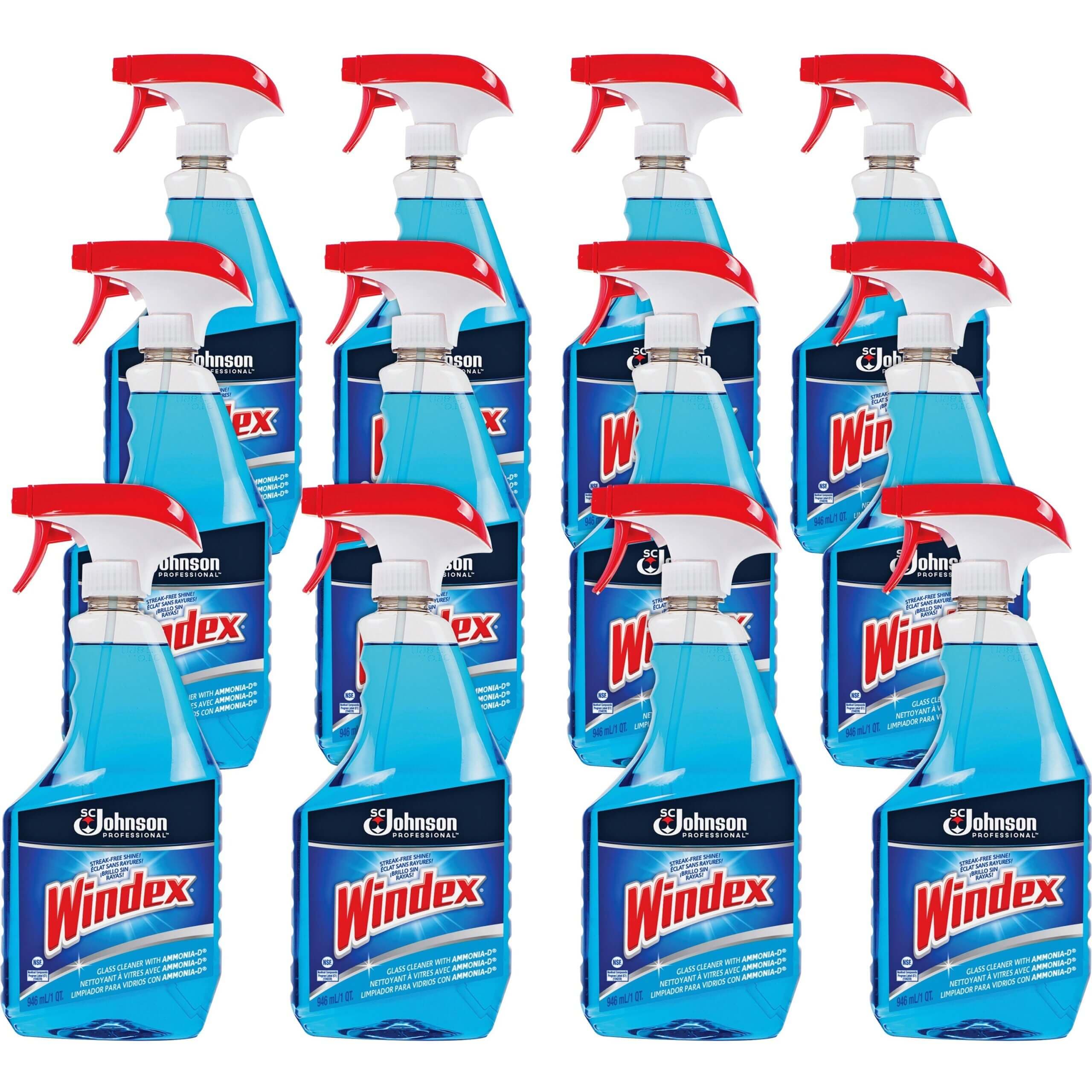 Windex Glass Cleaners with Ammonia-D, 32 oz