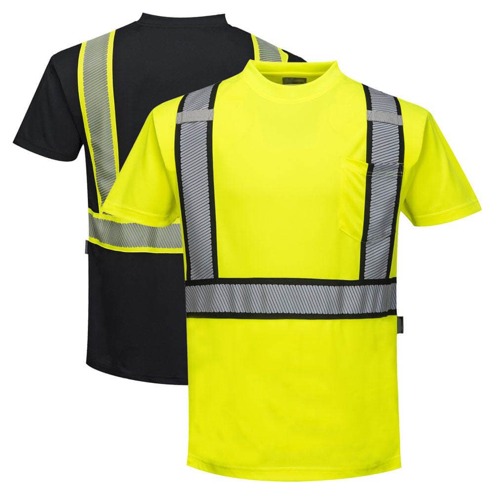Hi Vis Short Sleeved T-Shirt, Class 2, PS396