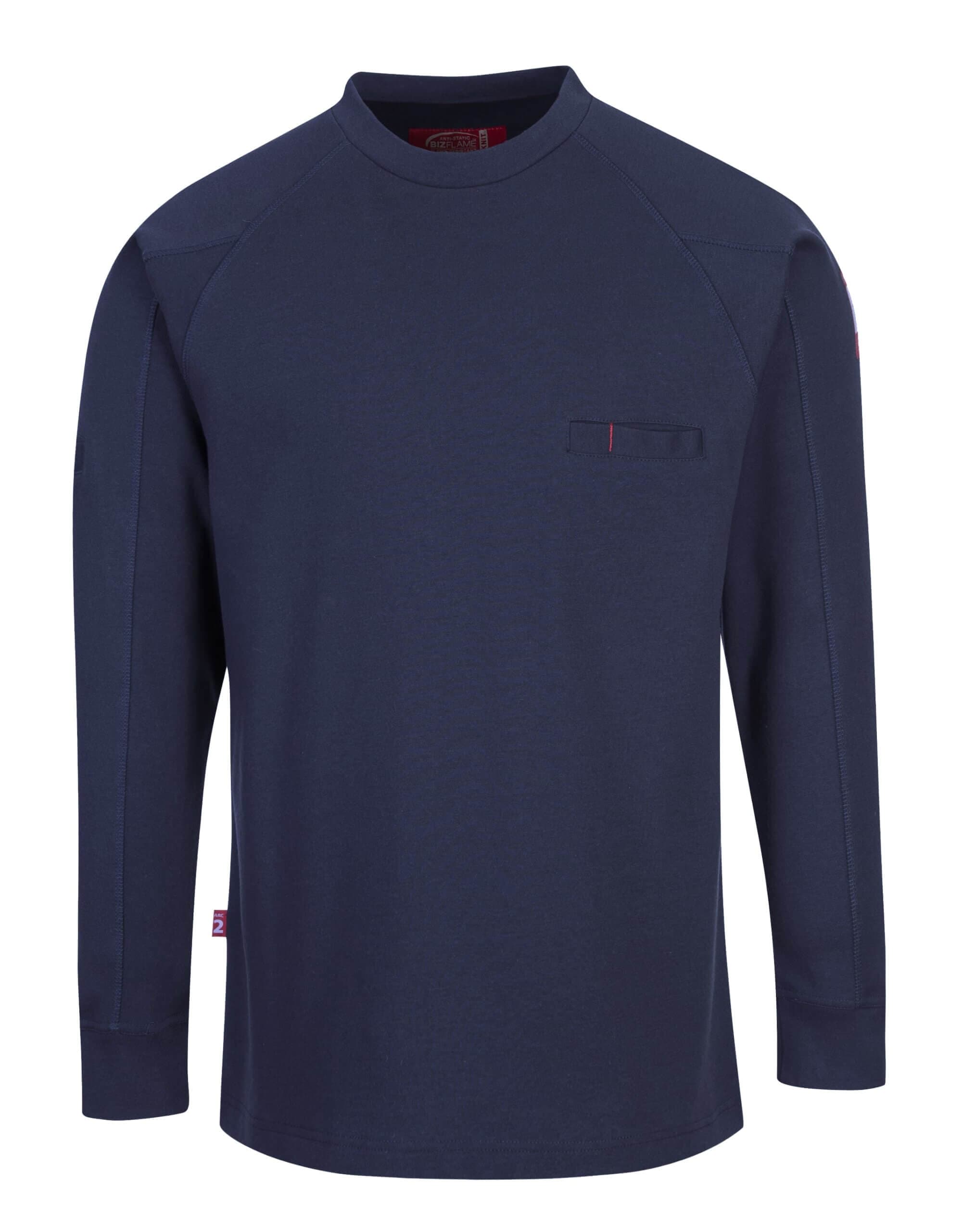 Flame Resistant Crew Neck Antistatic T-Shirt, PFR33 — view 2