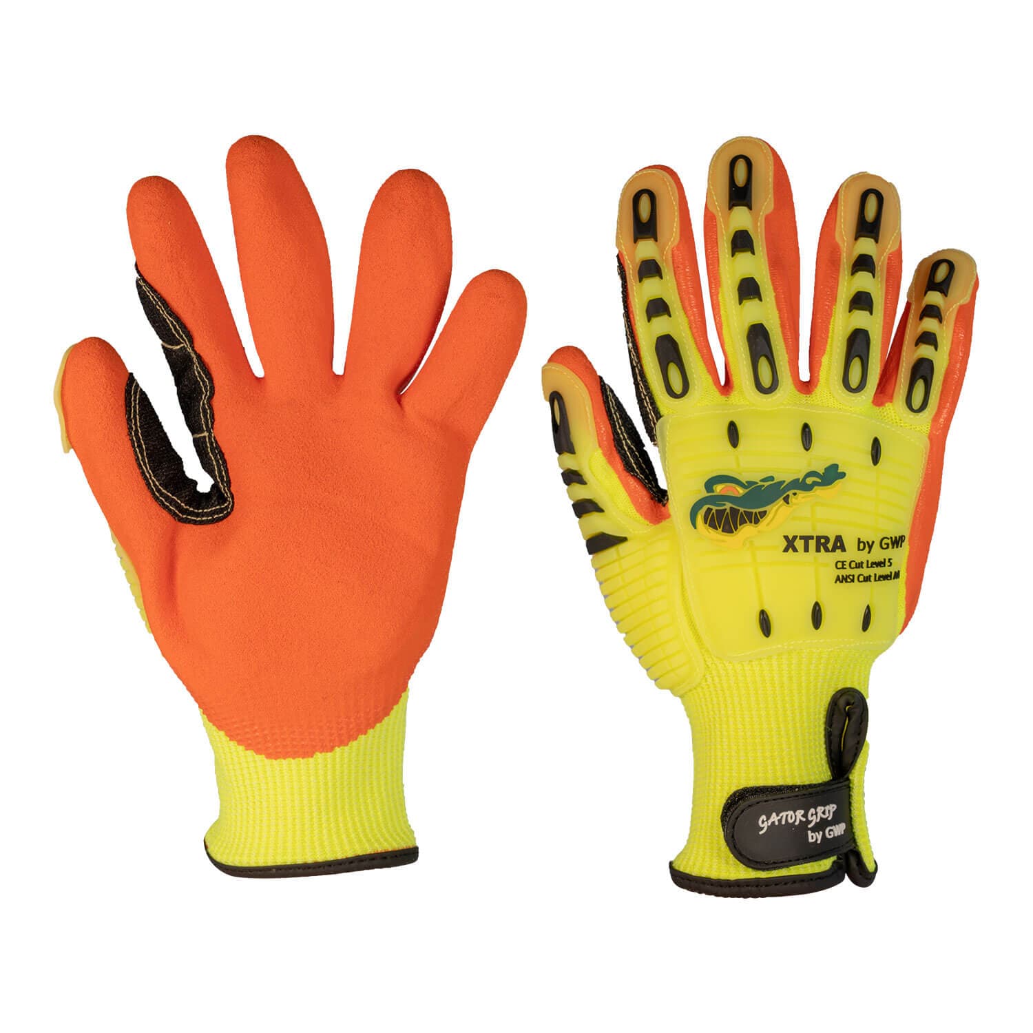 Xtra Gator Grip Glove, Anti-Impact Cut Level A4