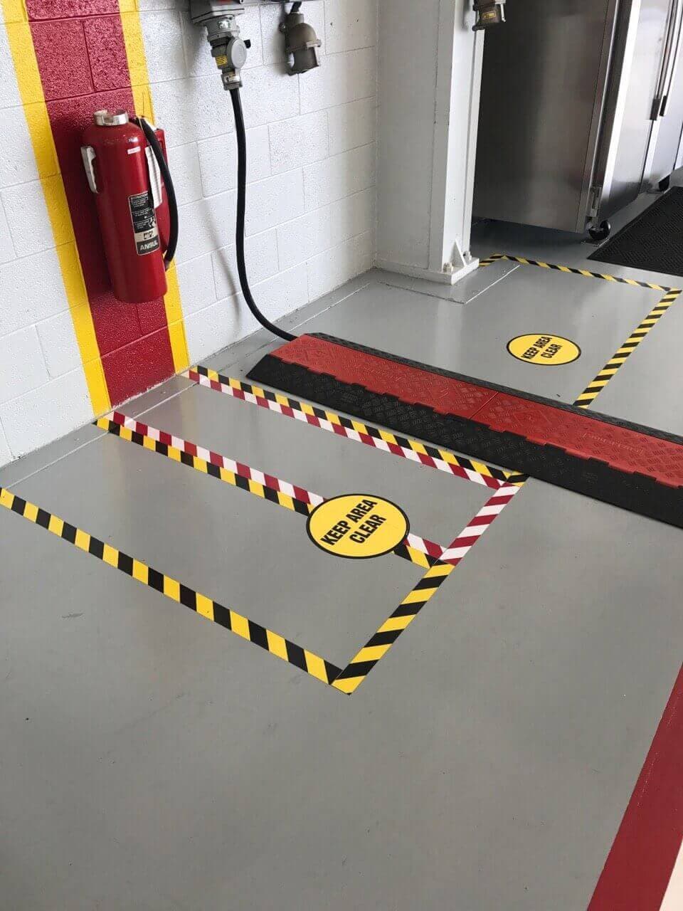 Industrial Floor Traction Marking Tape