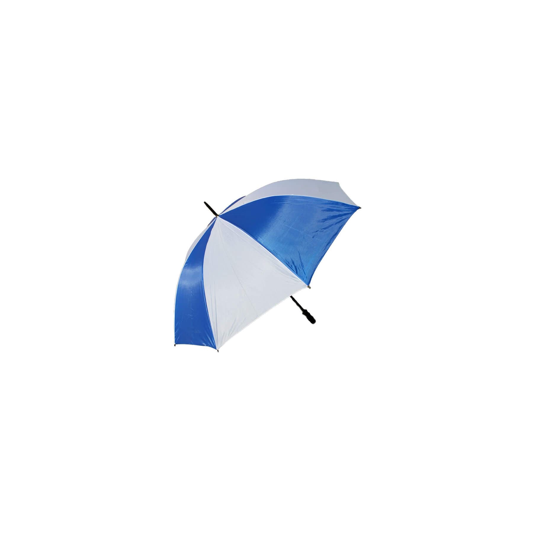 2 Tone Golf Umbrella - White/Blue (58" Arc) — view 2