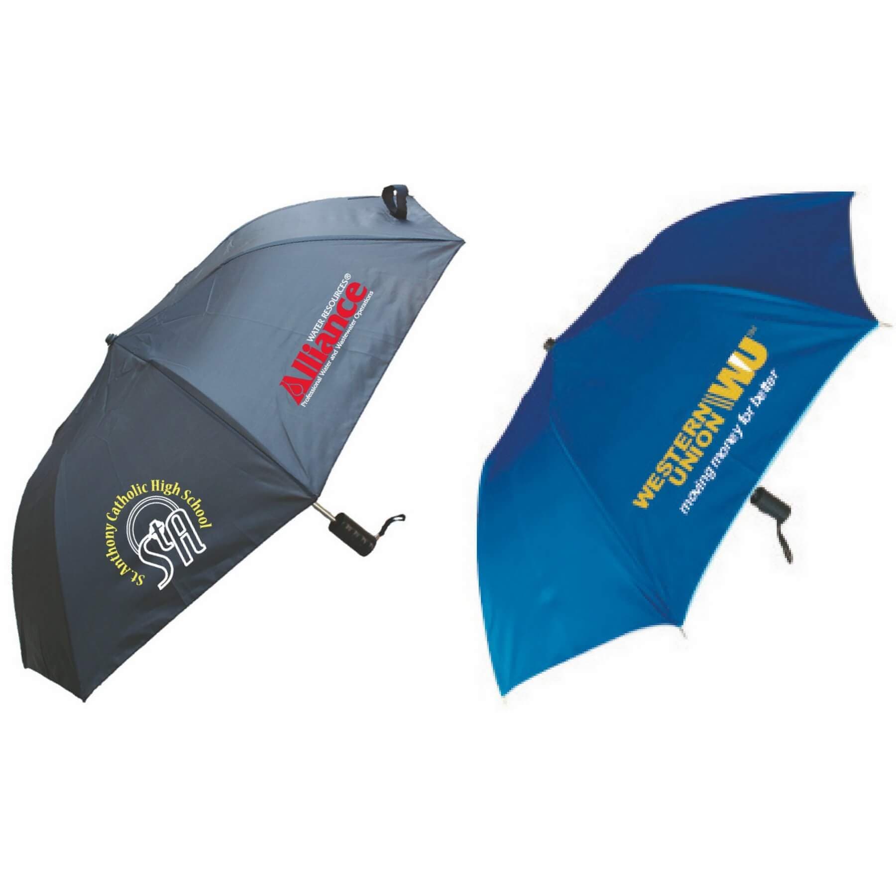 Auto Open & Foldable Umbrella - 42" Arc — view 1