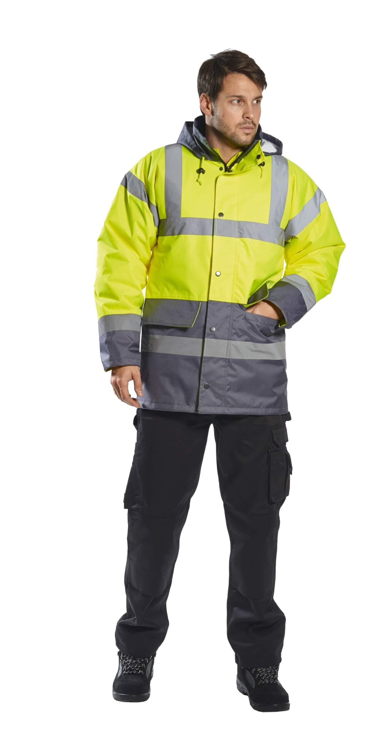 Hi Vis Insulated Jacket, Class 3 — view 1