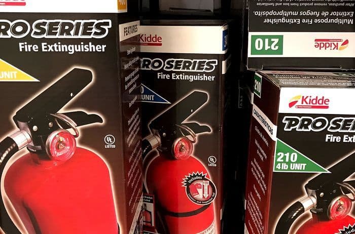 Pro Series 210 Fire Extinguisher with Hose & Bracket, ABC