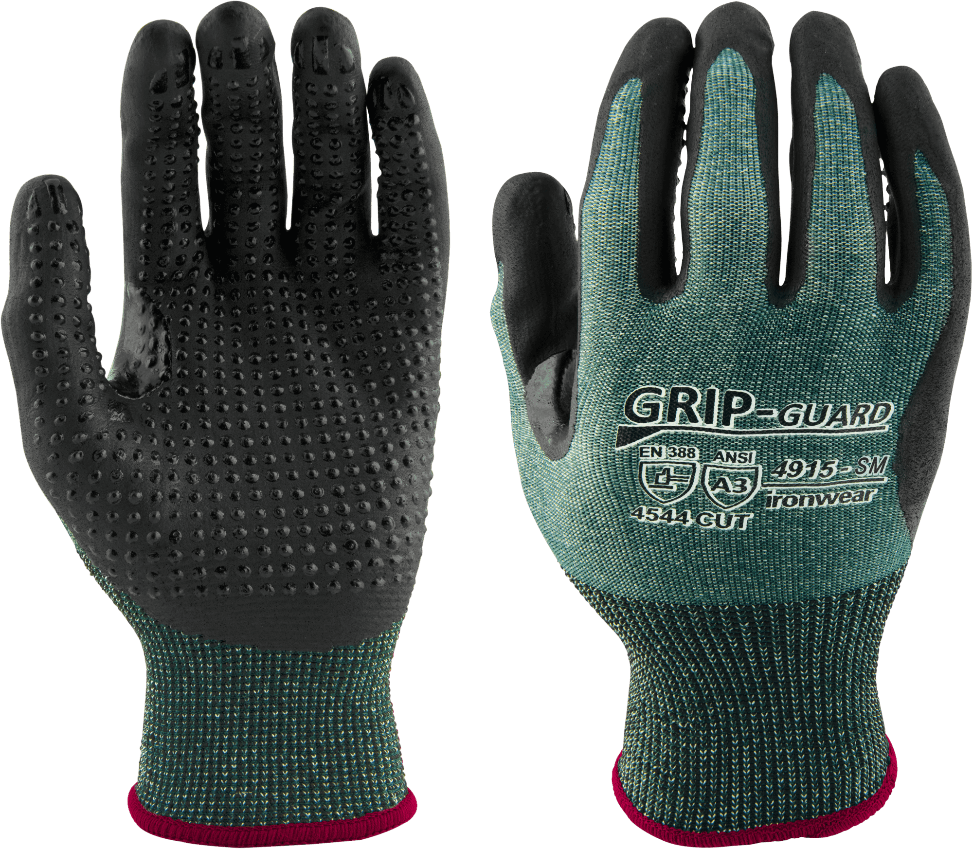 Grip Guard Cut Resistant Gloves, 4915