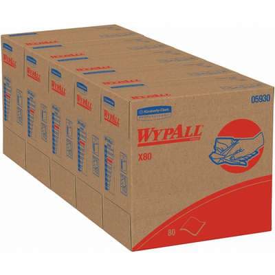 Kimberly-Clark WypAll® X80 Cloths 400/CT