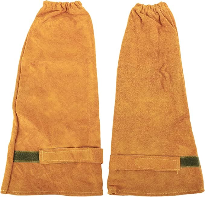 Leather Welding Work Sleeves,18.5"